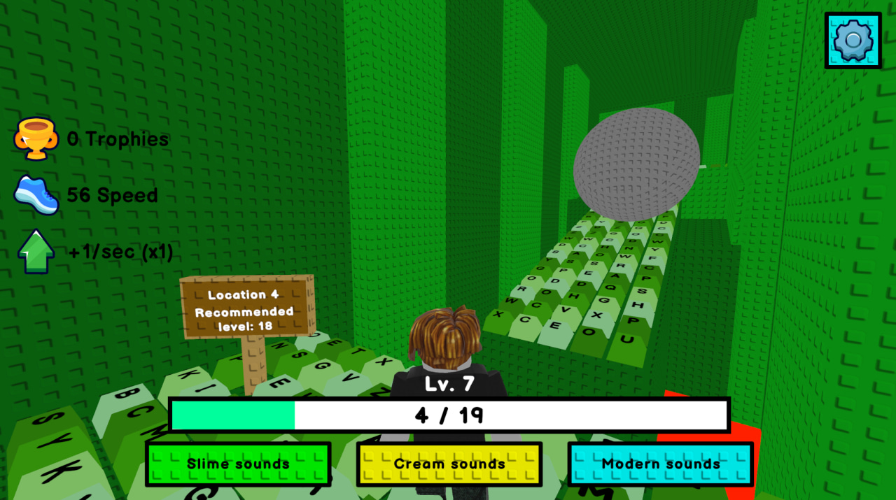 SLIME Keyboard: +1 Speed Per Second — screenshot 2
