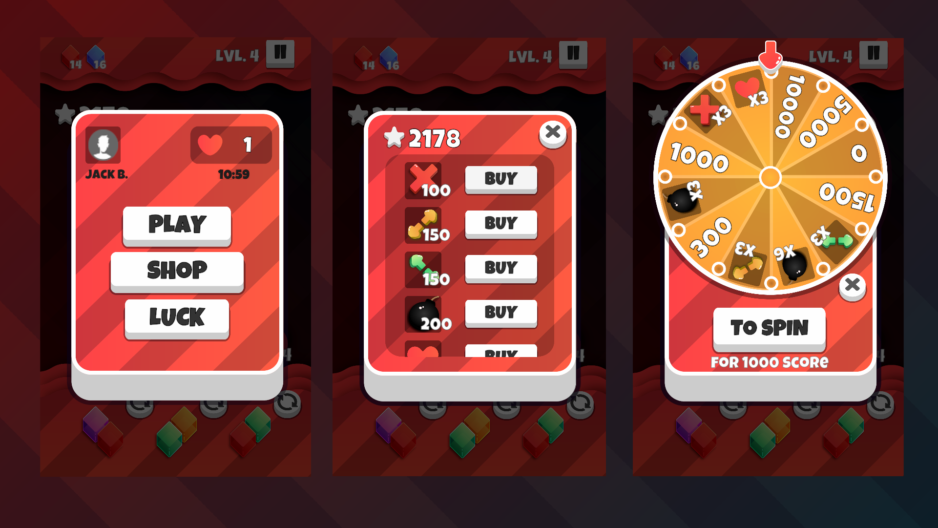 CubeBoom: Match 3 — screenshot 1