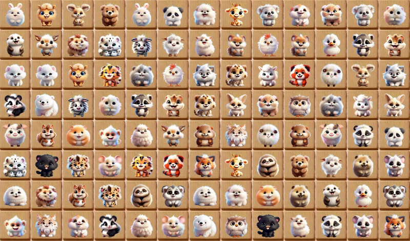 Fluffy Mahjong game cover