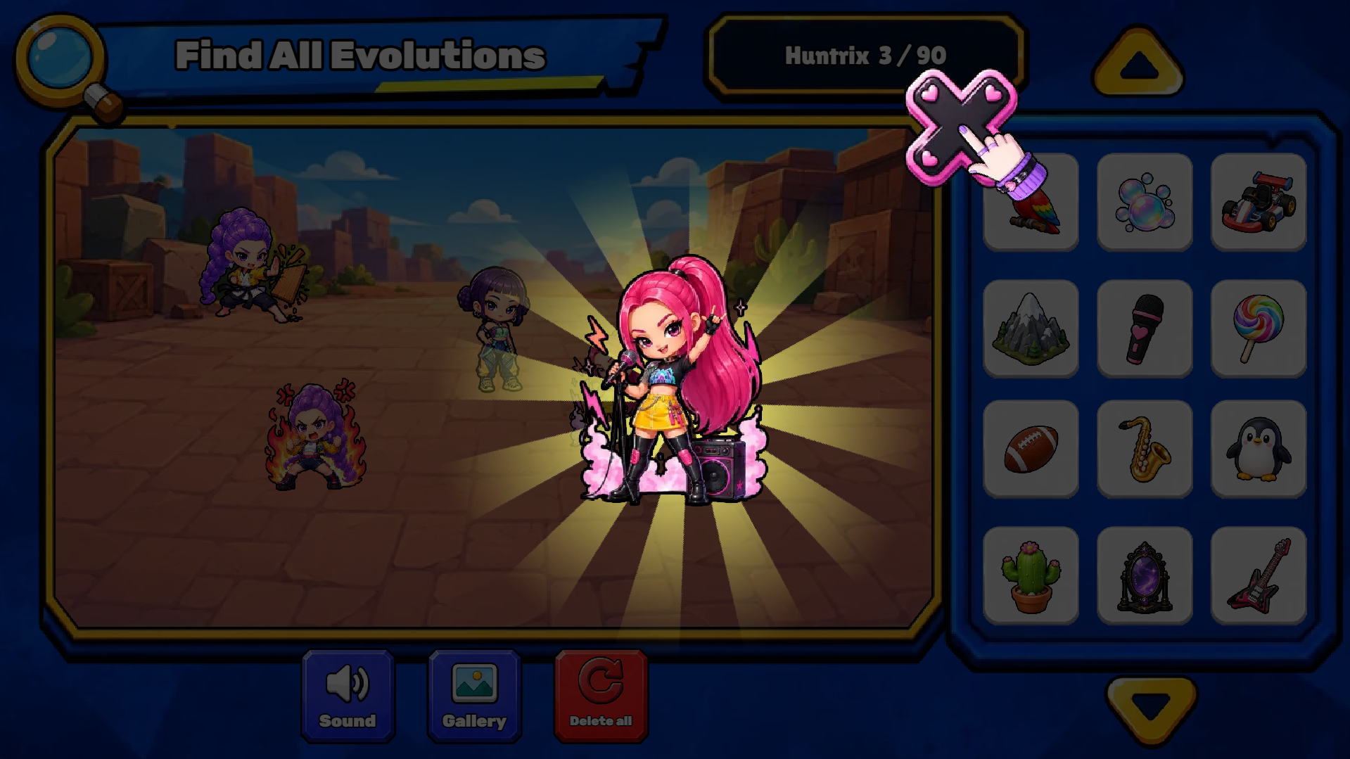 Rumi Huntrix: K-pop Huntresses emoji craft — screenshot 11