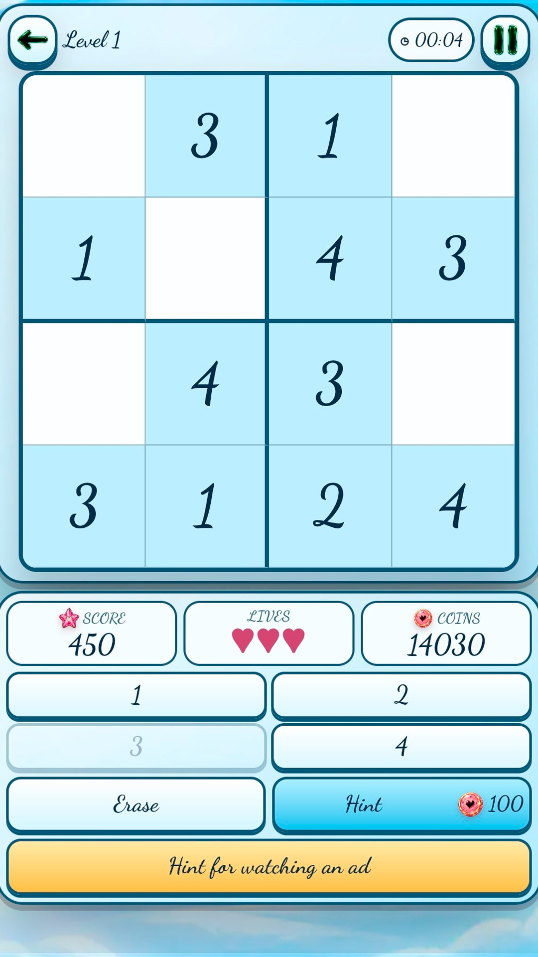 Sudoku for Girls screenshot 5