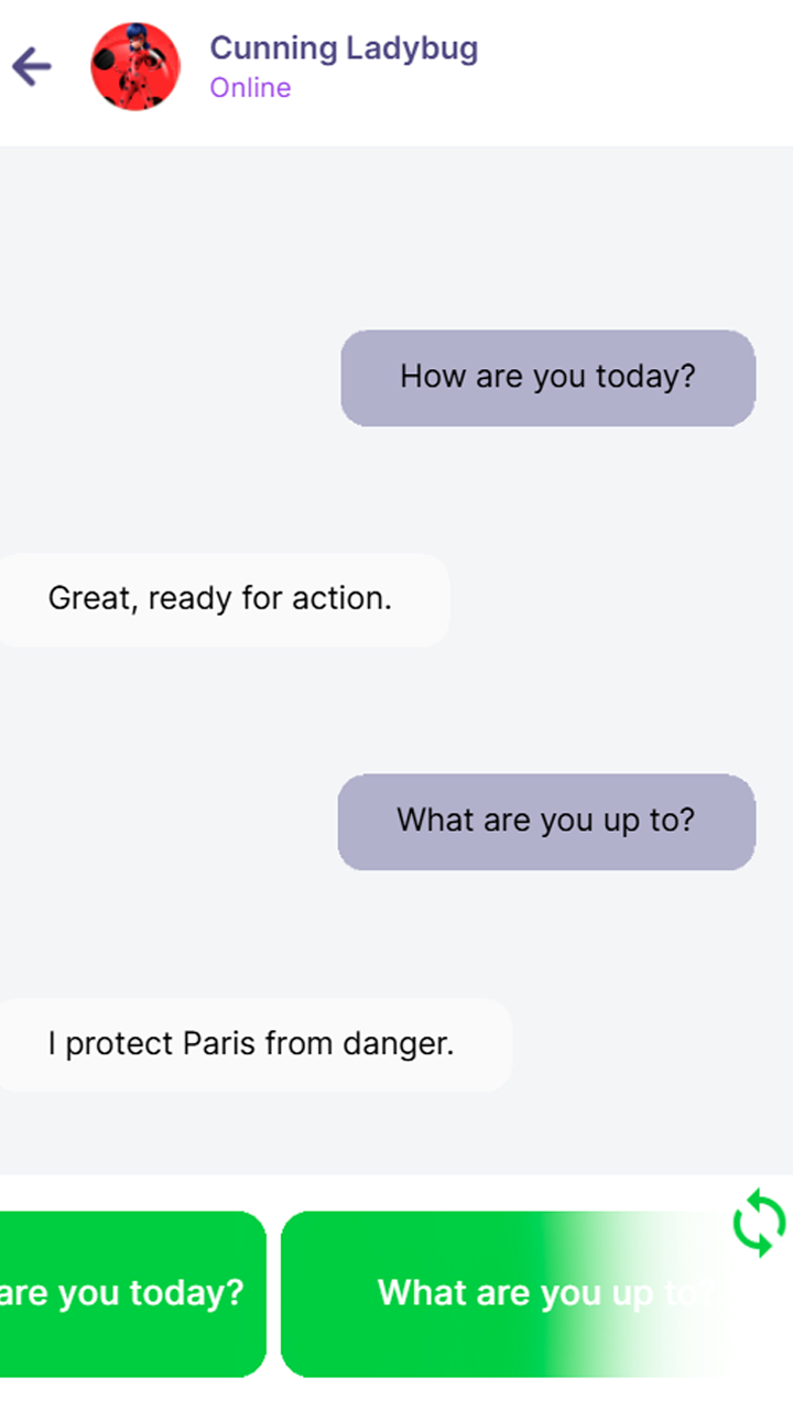 Lady Bug and Cat Noir Call: Chat Prank, Video Call screenshot 12