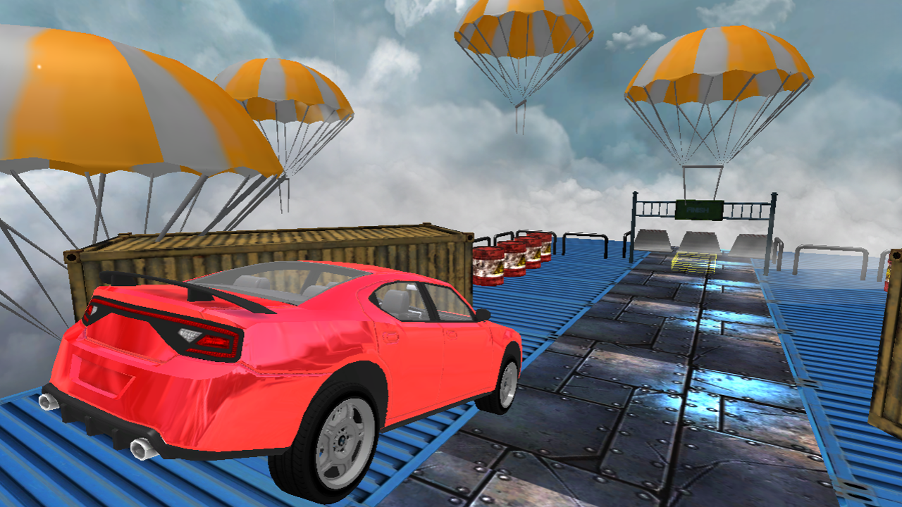Crazy Car Driving: Complete the track! screenshot