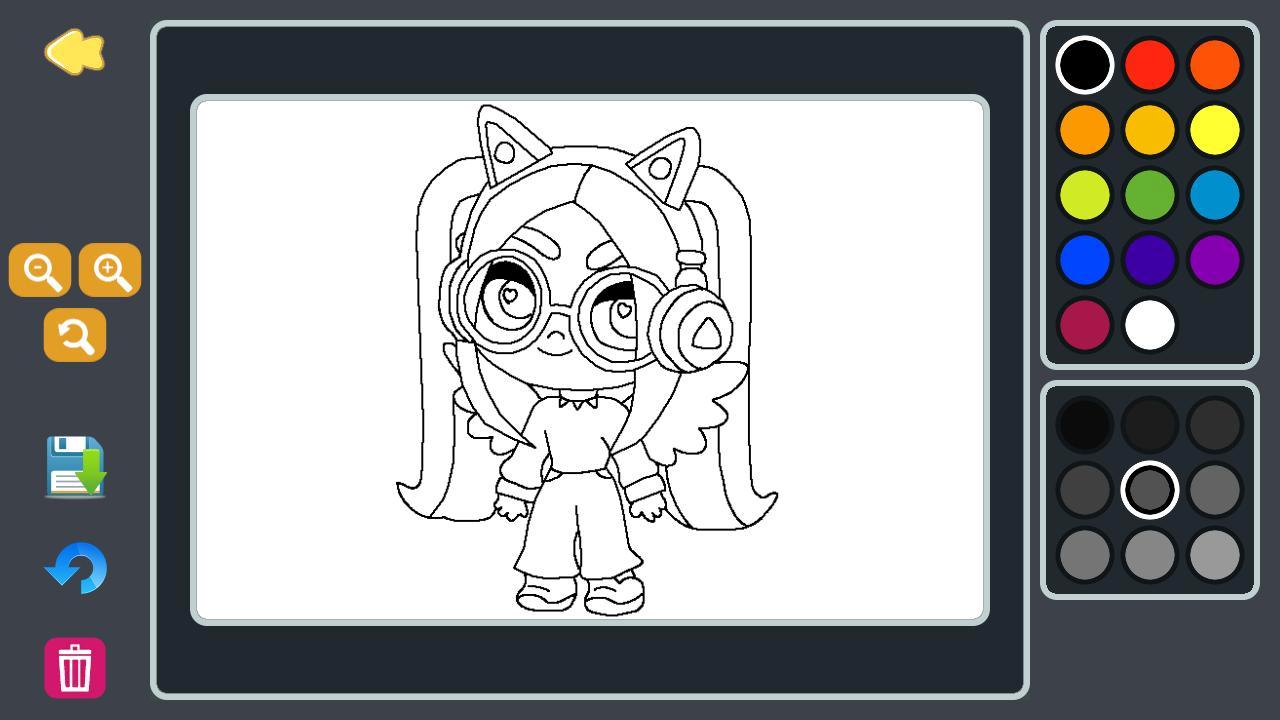 Avatar World Coloring screenshot
