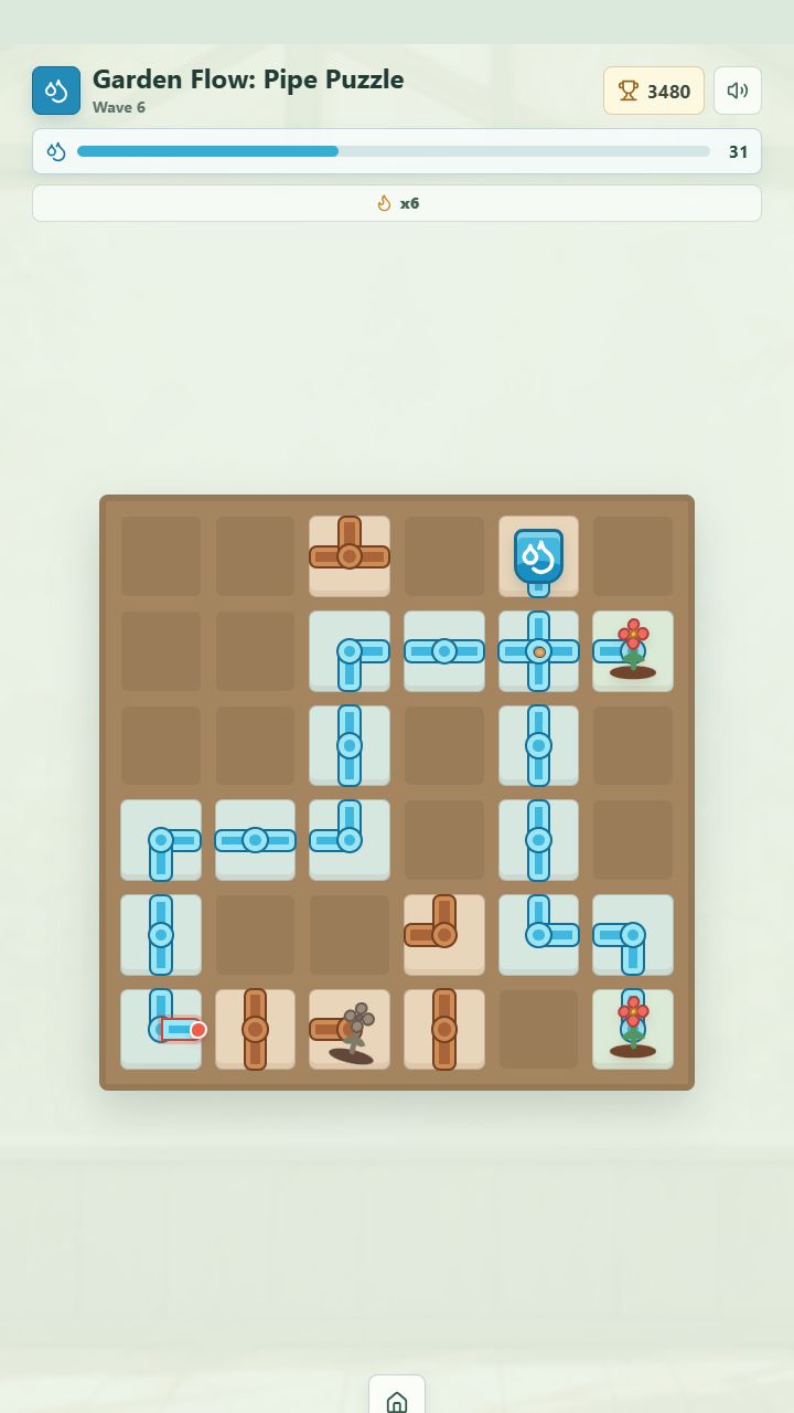 Garden Flow: Pipe Puzzle screenshot 6