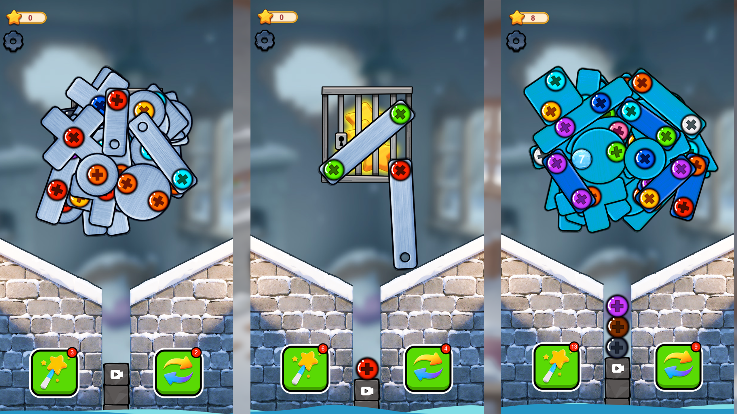 Unscrew Screws: Build Home screenshot