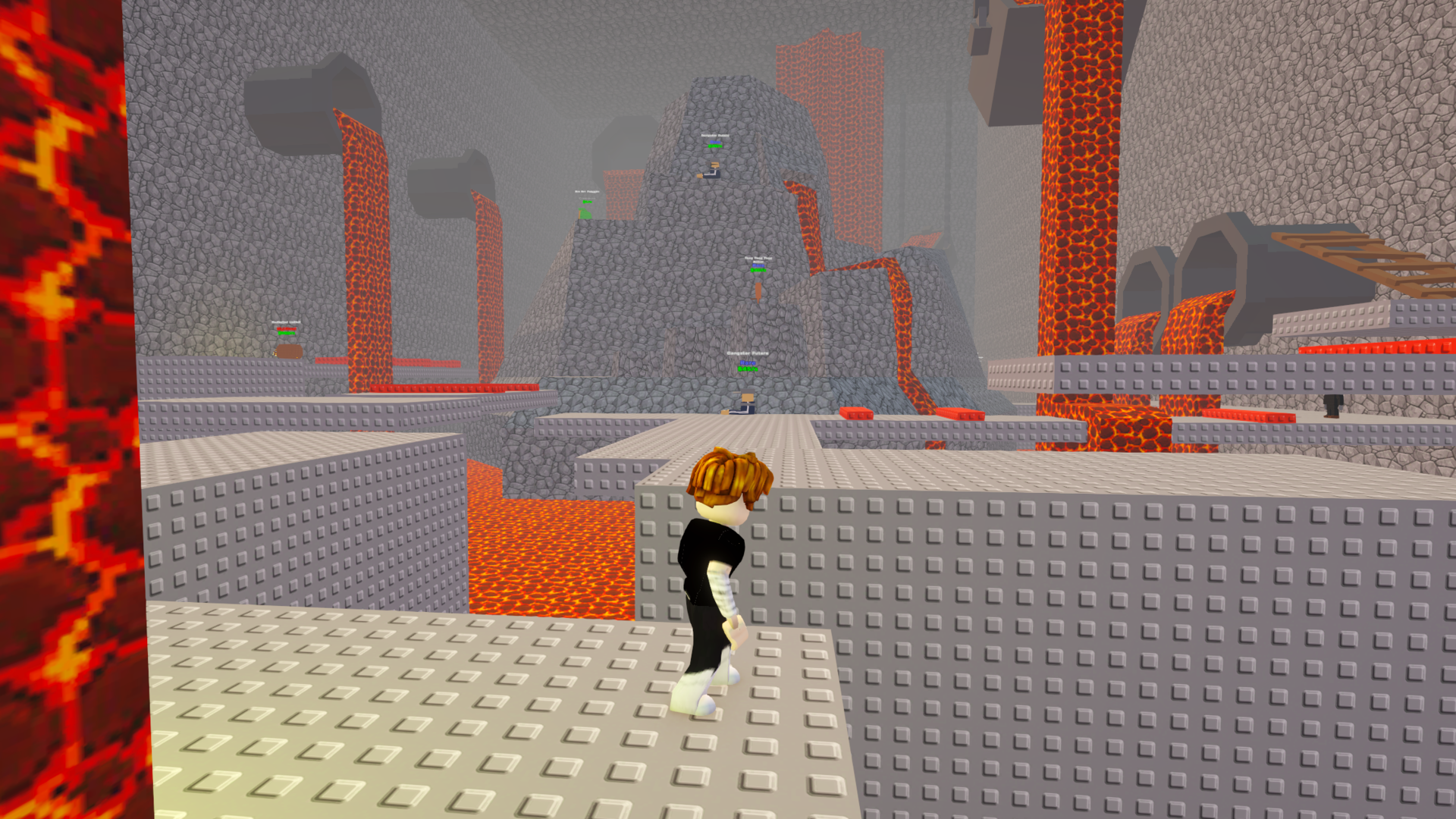 Brainrot Portals: Barry 99 Nights Lava — screenshot 2