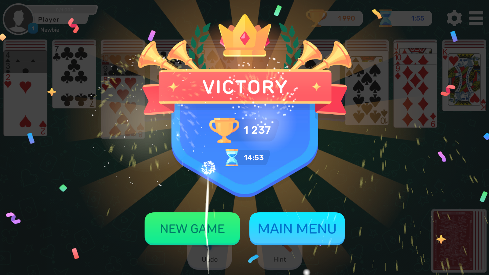 Best Solitaire Games: Spider screenshot