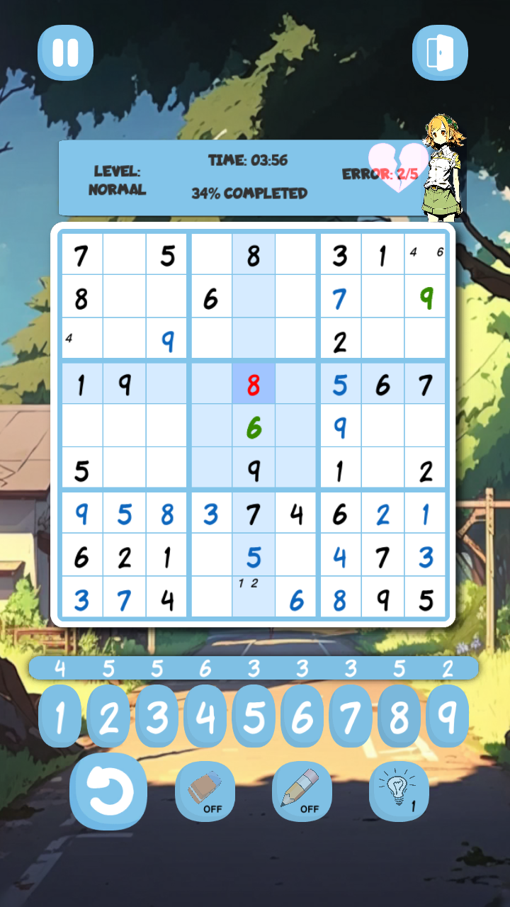 Anime sudoku screenshot 14