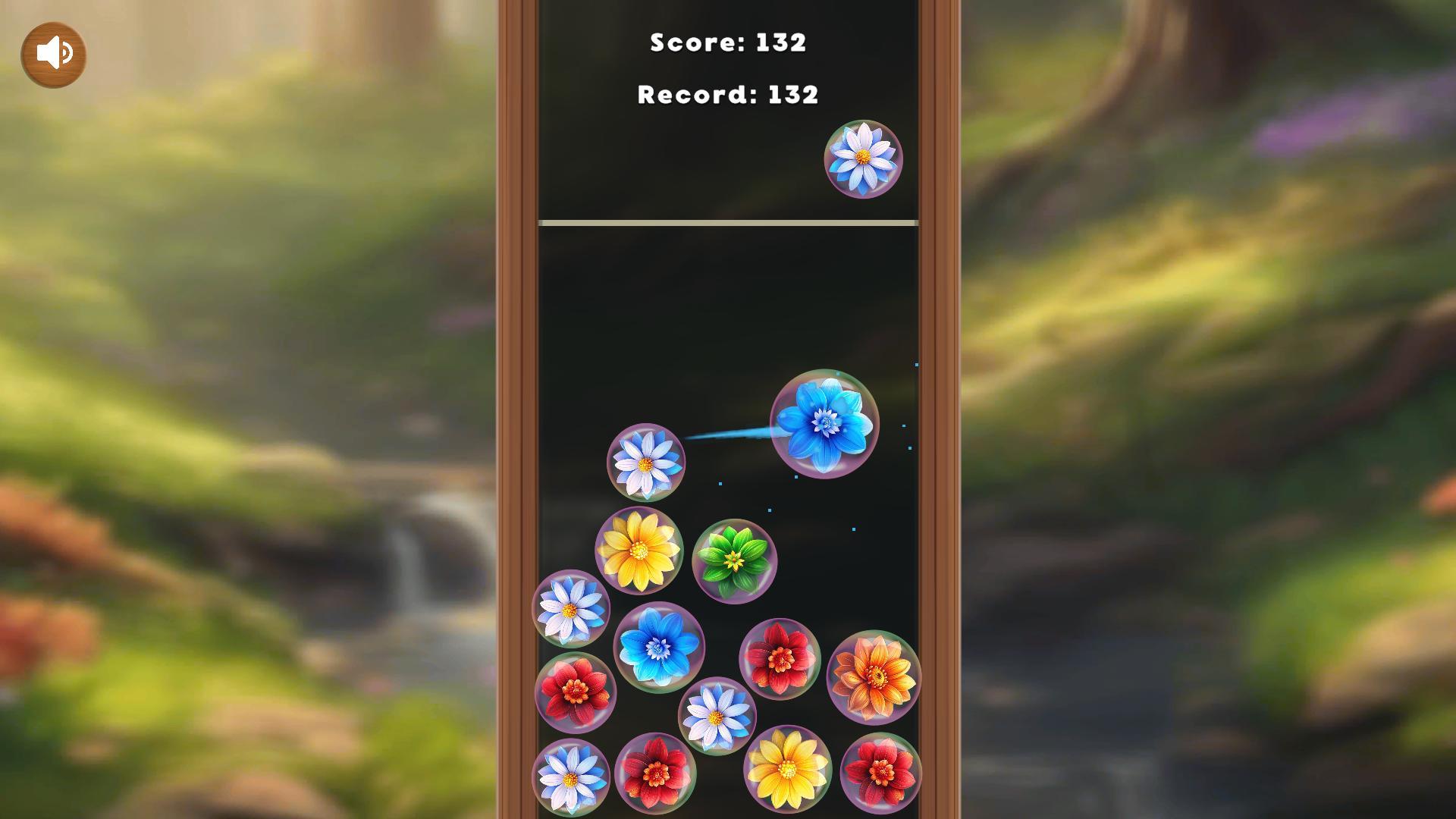 Merge Flowers: Bubbles! screenshot