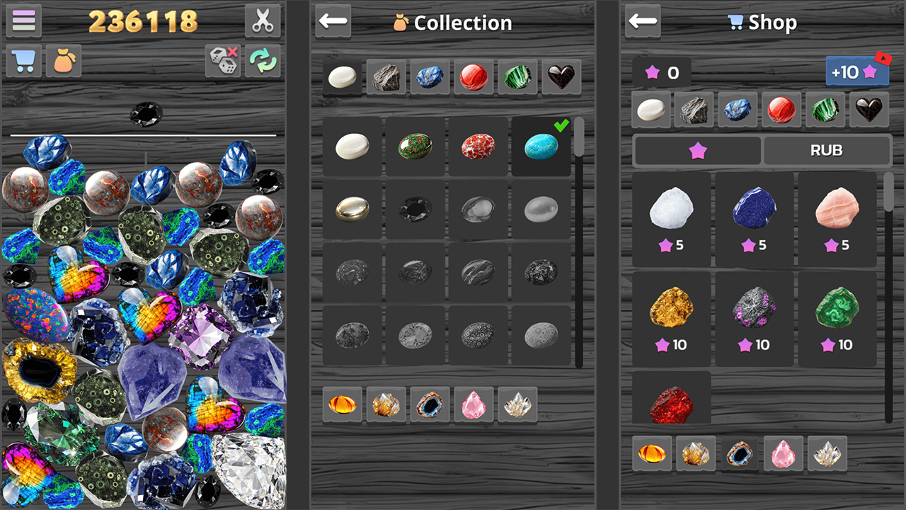 Combine stones! — screenshot 2