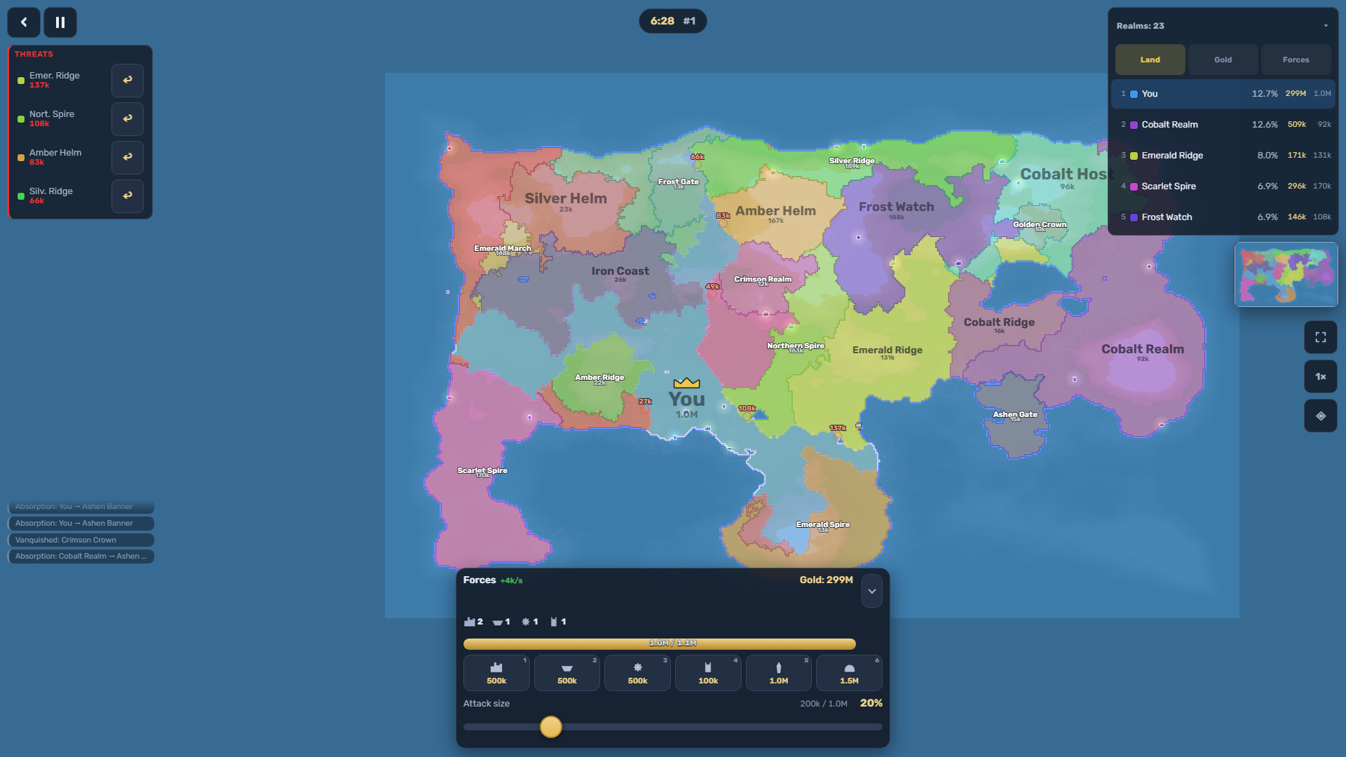 Realm Rivals — screenshot 1