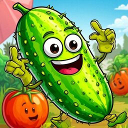 Дикие овощи КЛИКЕР! Кликай по дикому огурцу!