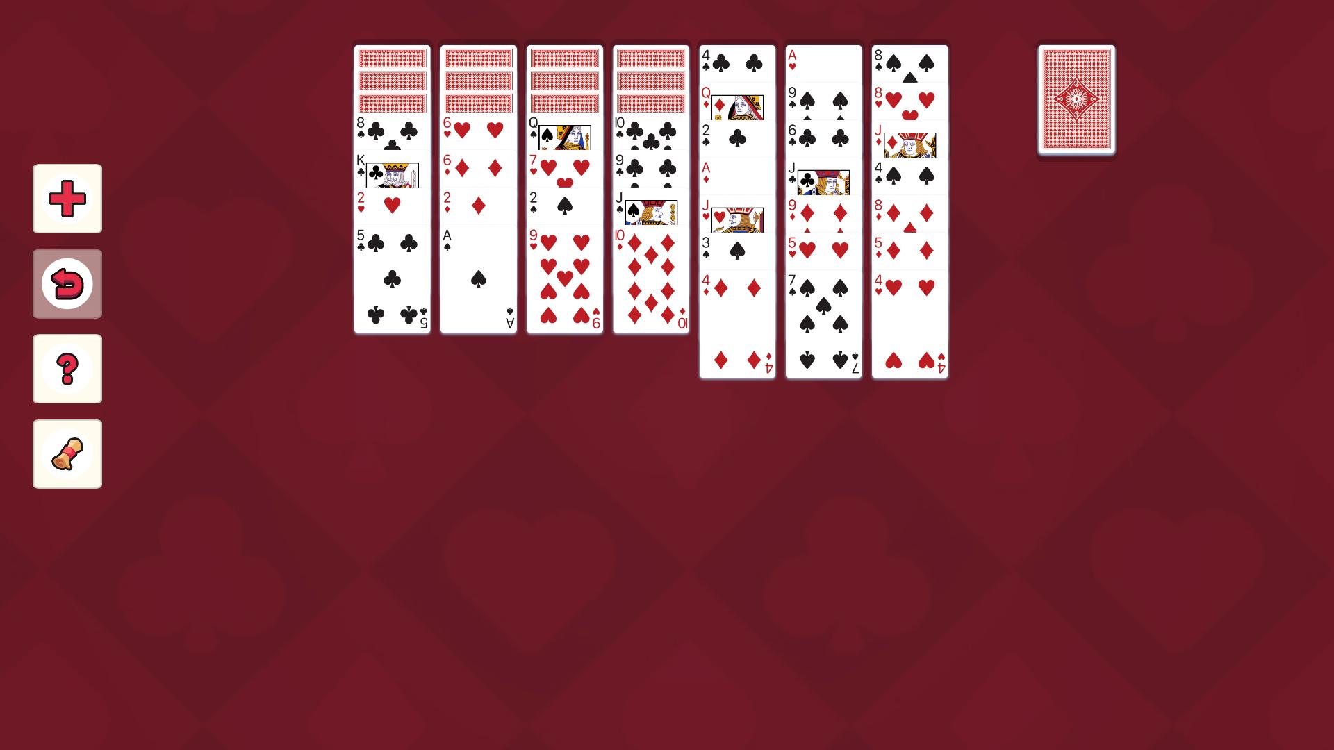 Пасьянс Скорпион классический — screenshot 1