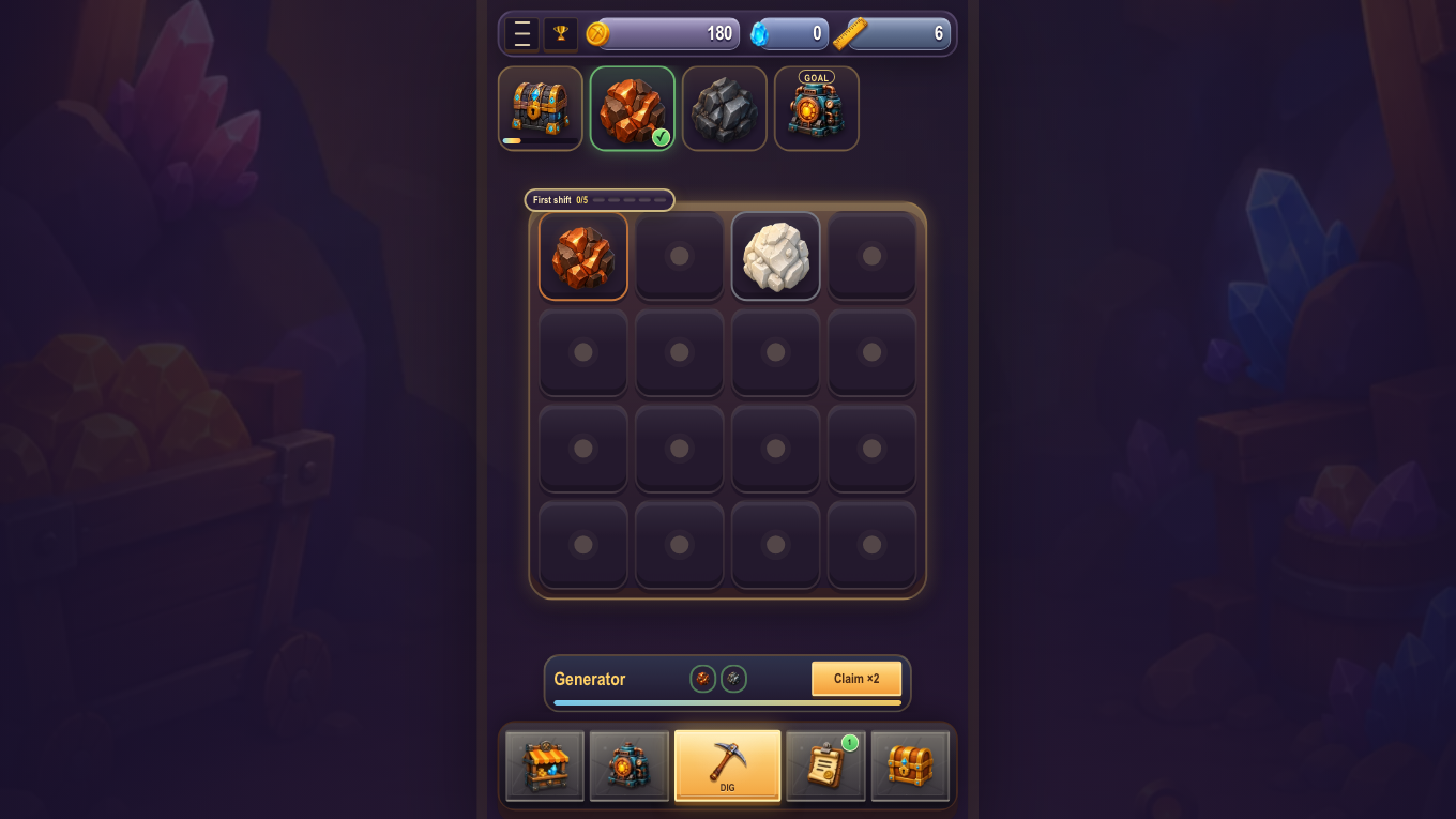 Merge Mine — screenshot 2