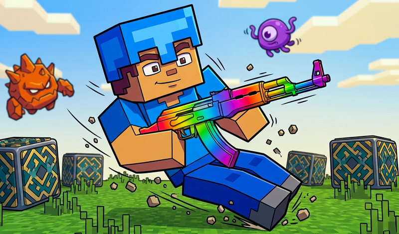 Noob Squid Craft Playground Sandbox Ragdoll Mod game cover