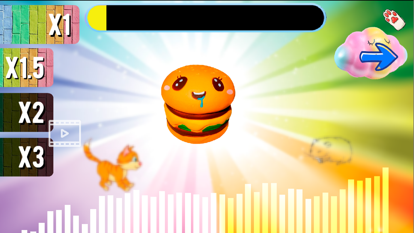 Squish taba-paws, hamsters and music! screenshot