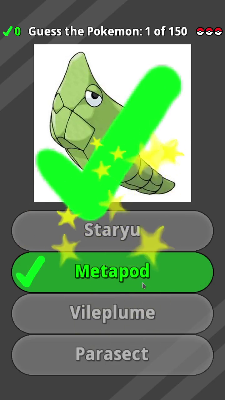 Guess 150 Pokemons screenshot 10