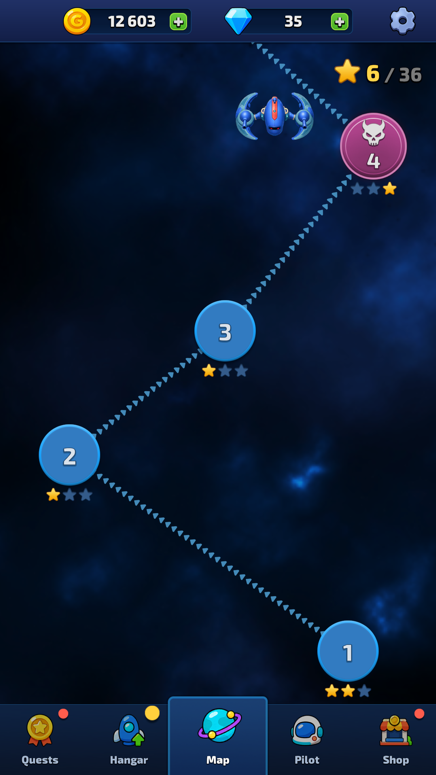 Starblade: Galaxy shooter screenshot 9