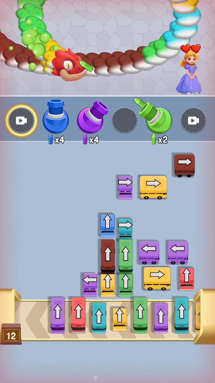 Girl Rescue: Defense Snake screenshot 6