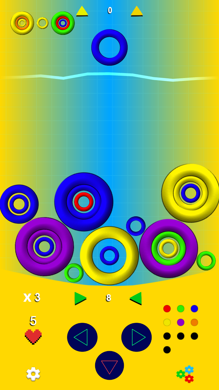 Match Rings Connect Colors Avoid Shock screenshot 10