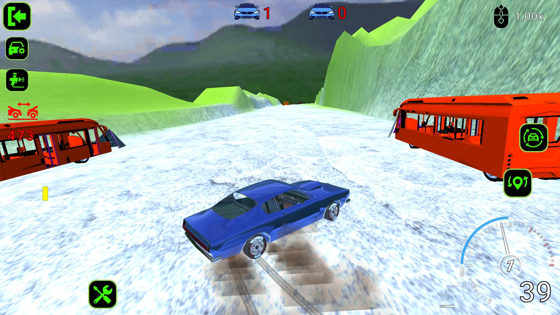 Cheat cars against barrels — screenshot 6