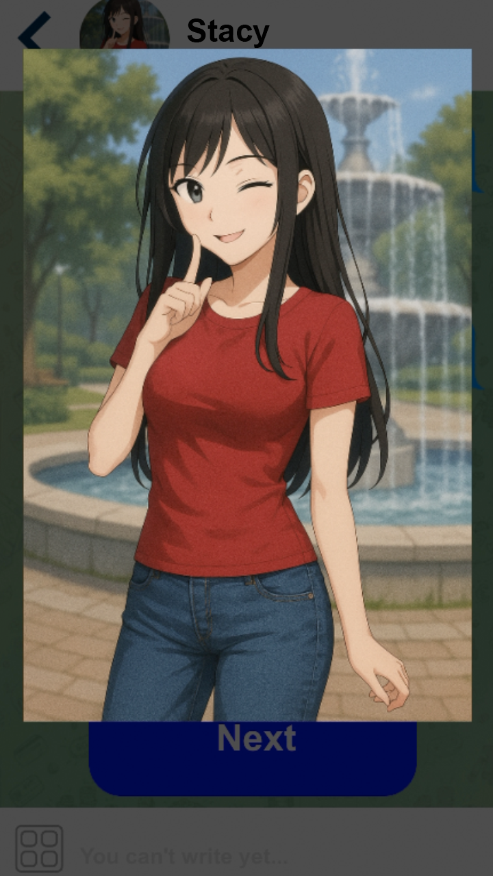 Chat with Girl - Messenger Simulator screenshot 5