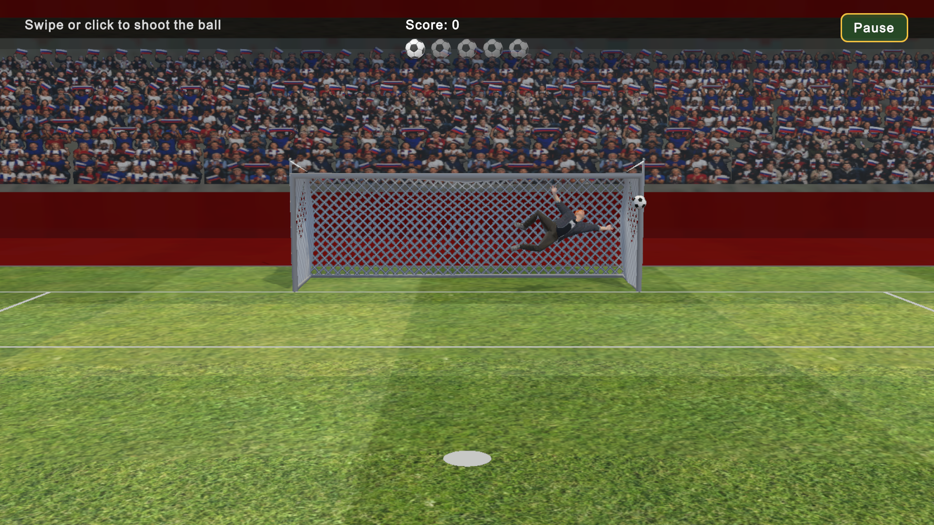 Football: Shoot and save — screenshot 2