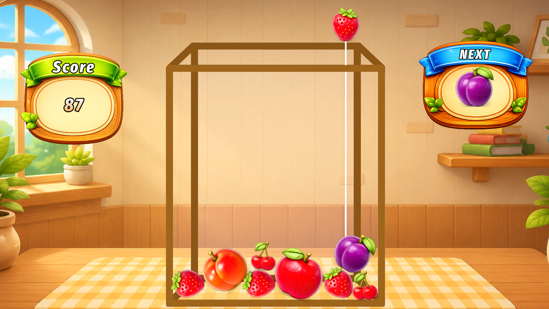 Suica Summer Fruit Merge 2048 — screenshot 1