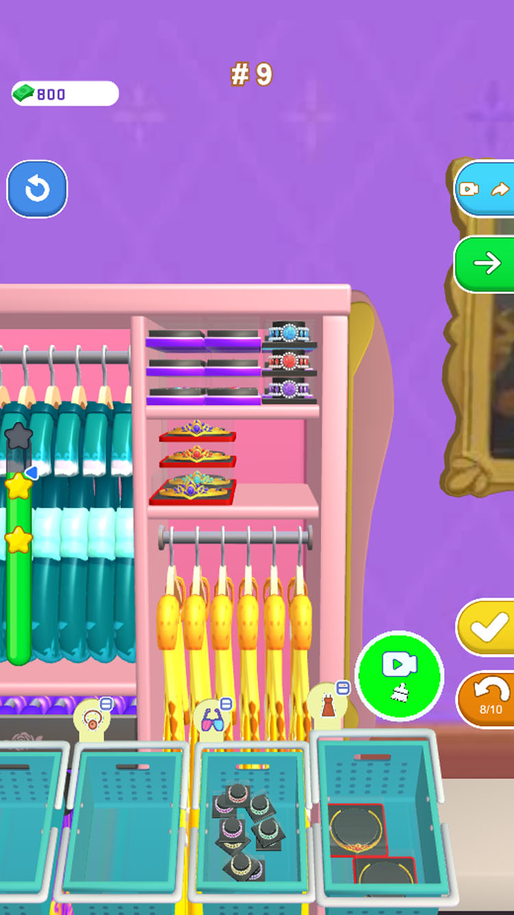 Girl's wardrobe: Storage master screenshot 7
