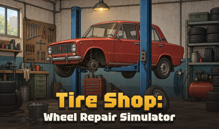 Tire Shop: Wheel Repair Simulator