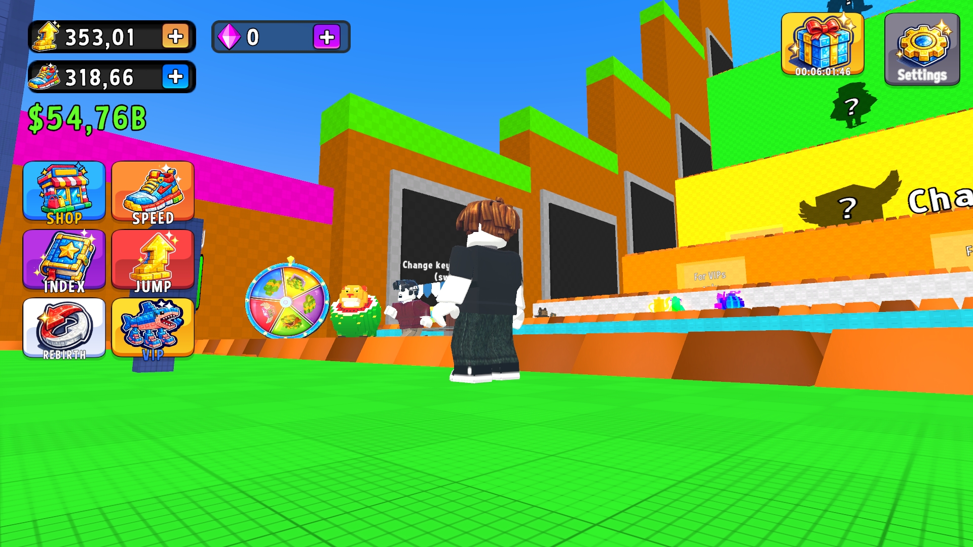 Escape for ASMR Brainrots: +1 Speed and Jump — screenshot 1