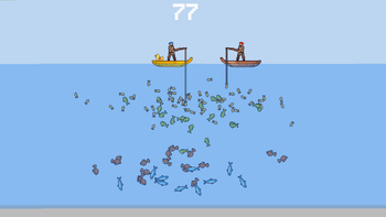 Fishing for two