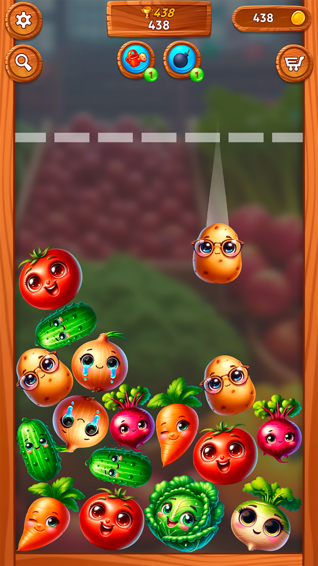 Merge vegetables: Harvest 2026! screenshot 6