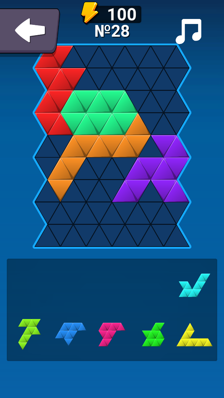 Mosaic: geometric shapes screenshot 6