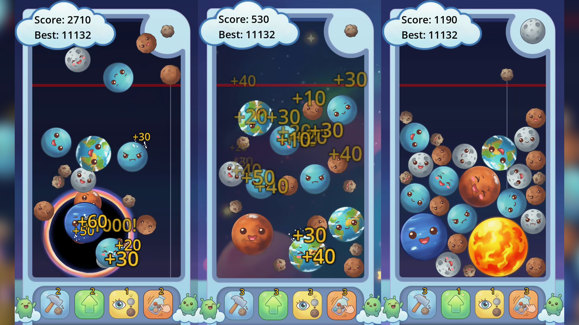 Cosmic merge — screenshot 1