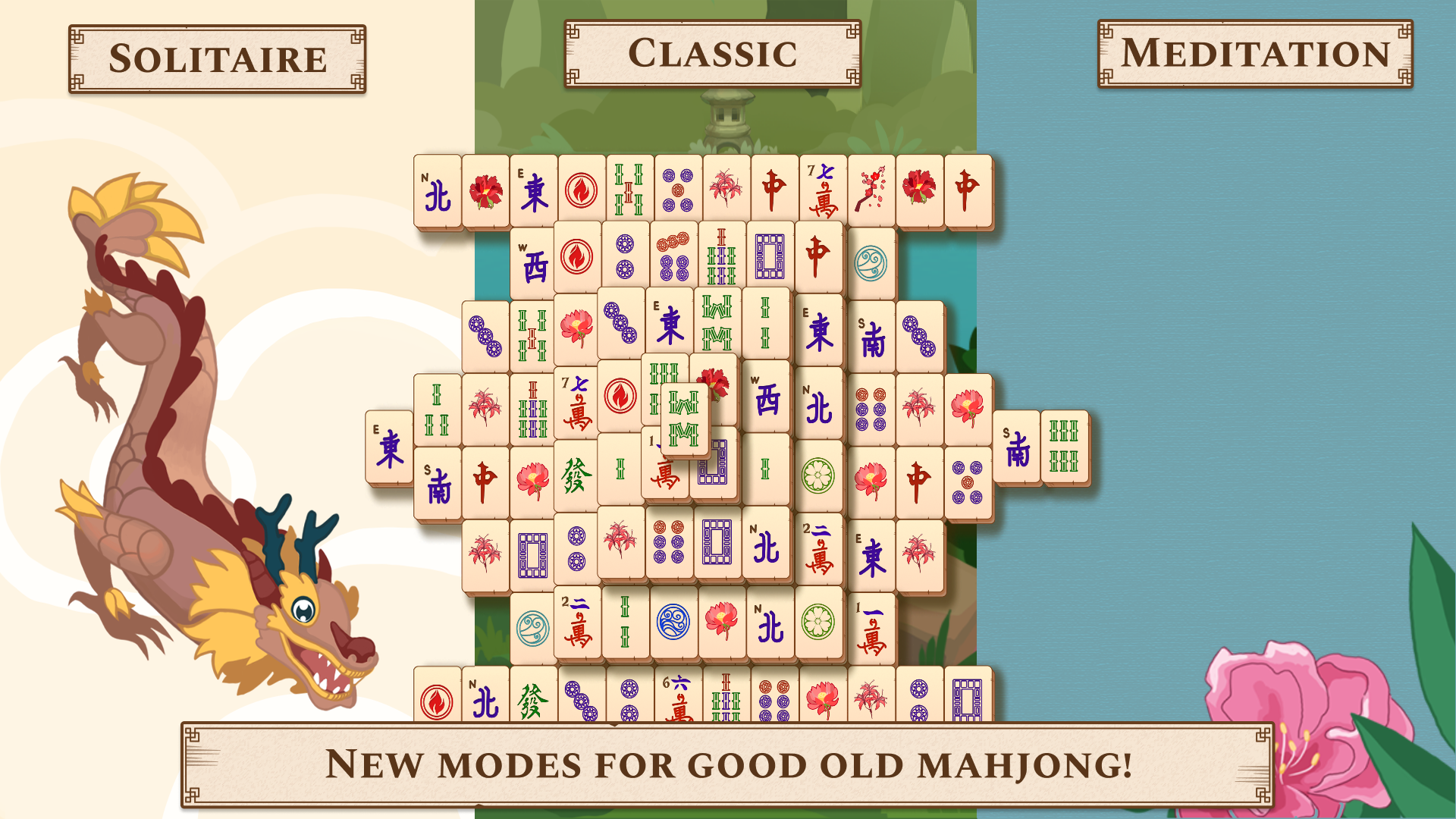 Mahjong Zen Garden screenshot