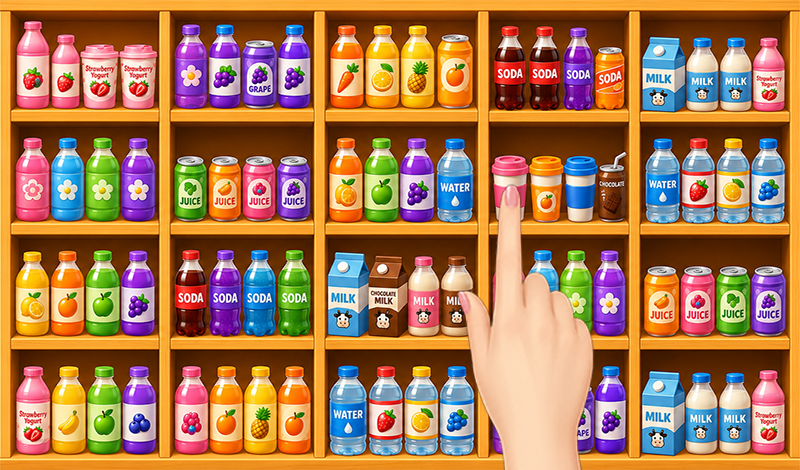 Sorting Items on Shelves game cover