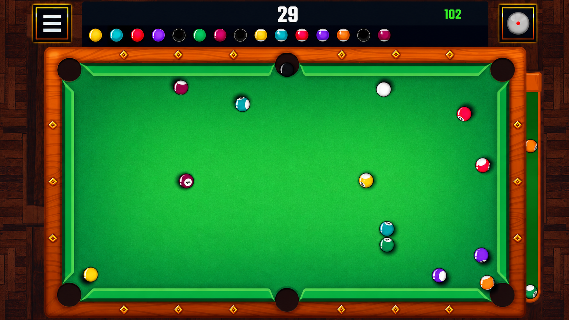 Бильярд 2д — screenshot 4