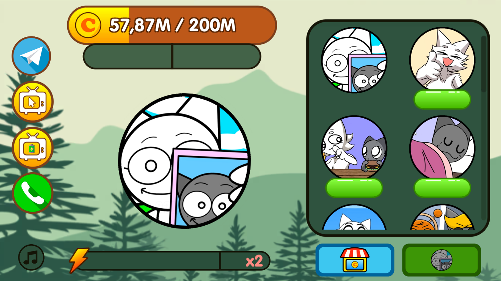 Call Gray from Sprunki Incredibox right now! screenshot