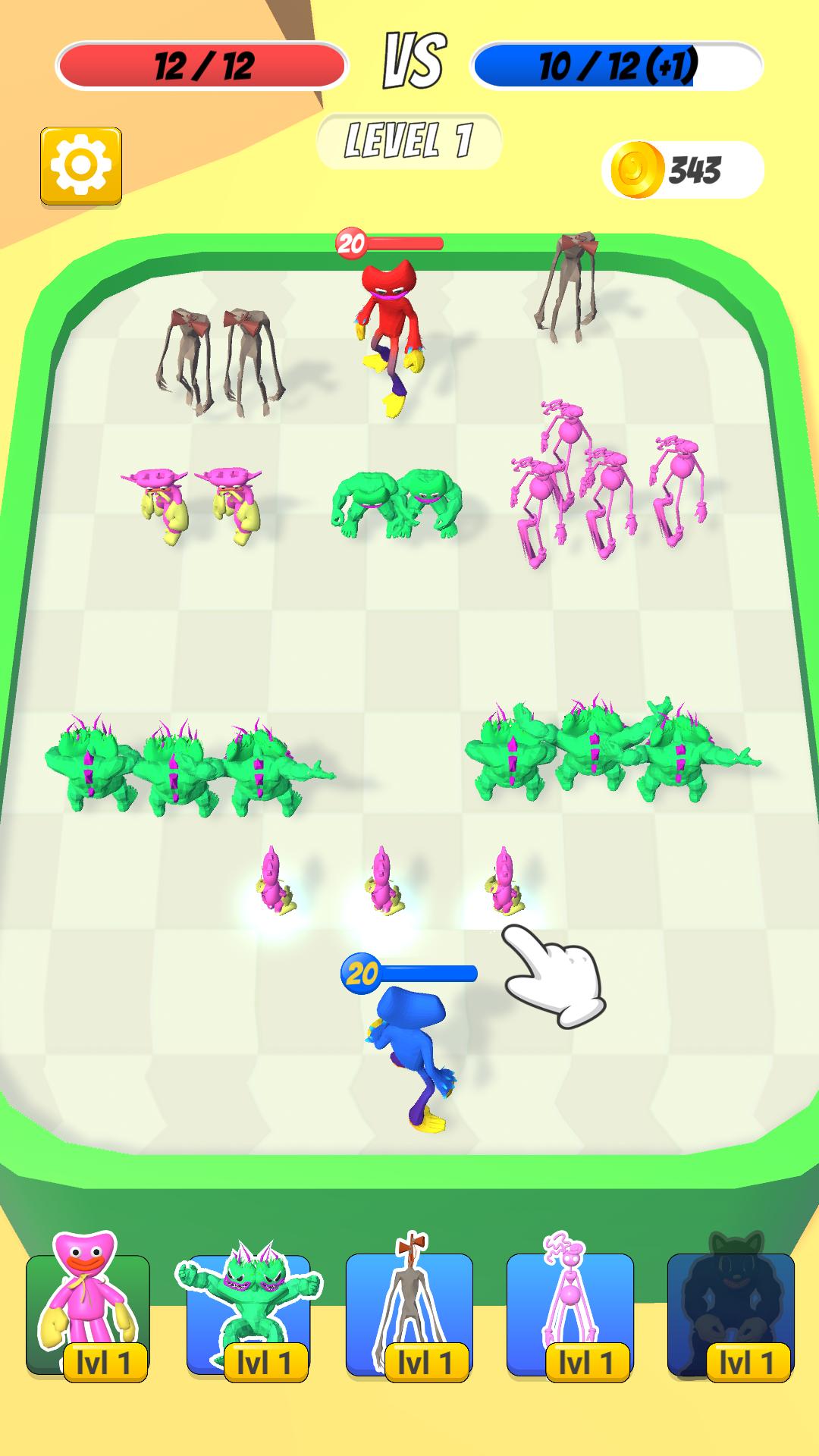 Huggy Battle Simulator screenshot 6