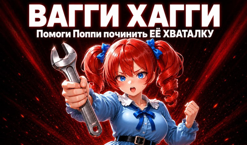 ВАГГИ ХАГГИ. Помоги Поппи починить ЕЁ ХВАТАЛКУ game cover