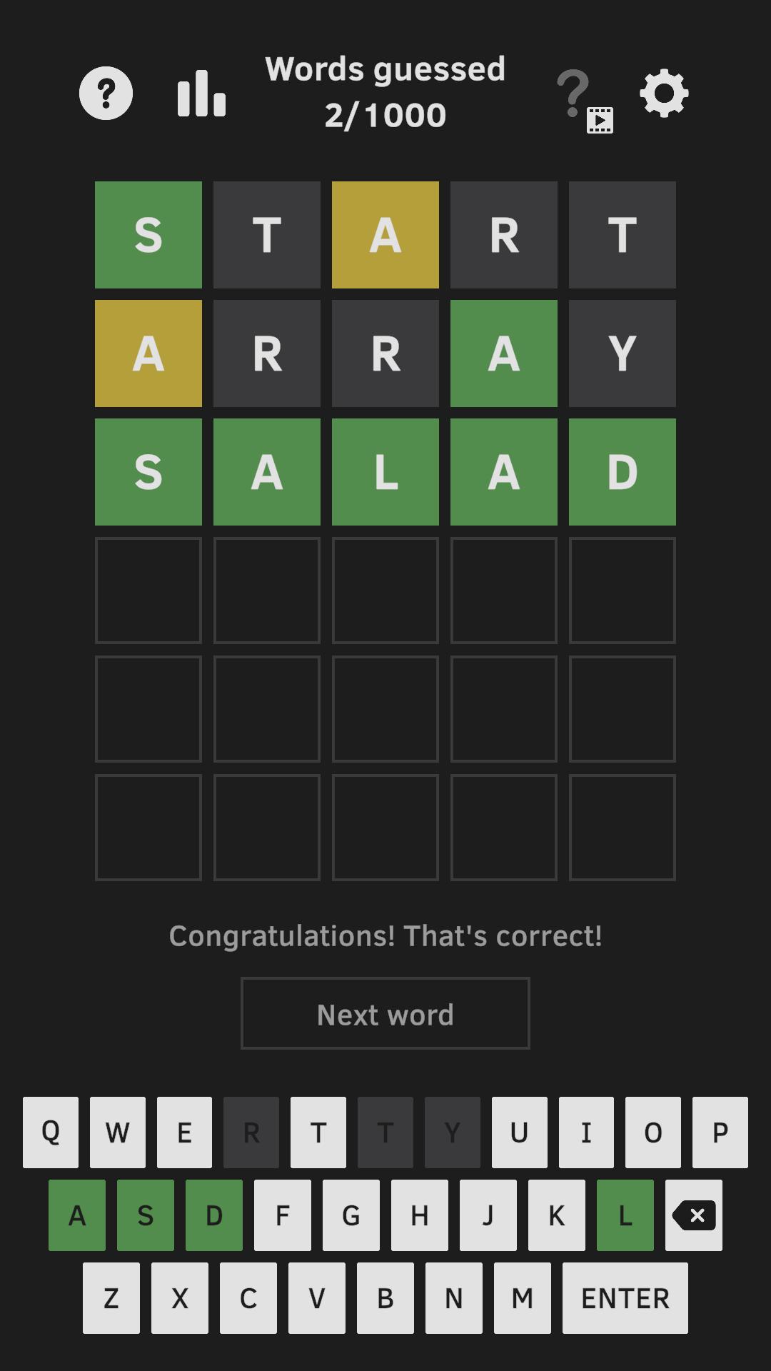 Wordix screenshot 4
