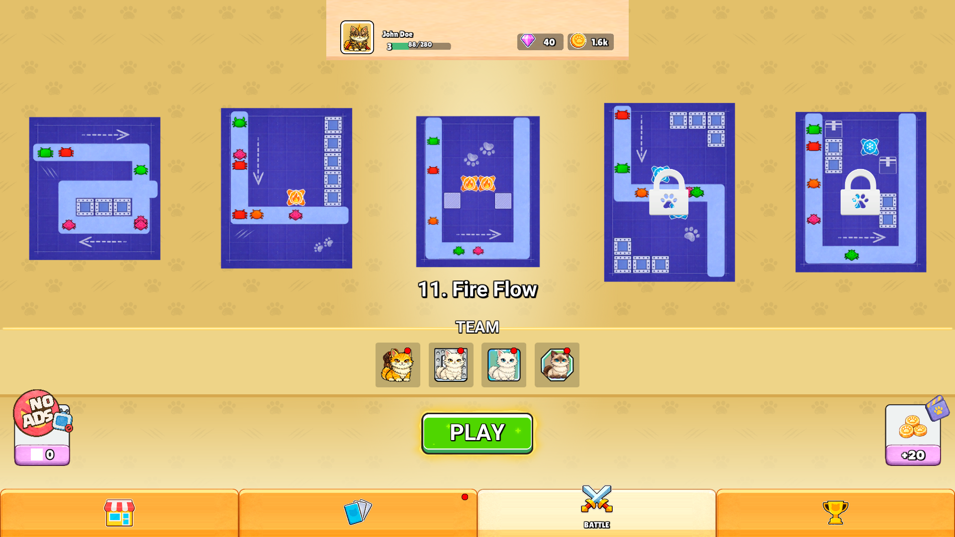 Laser Kitties: Burn the Bugs! — screenshot 2