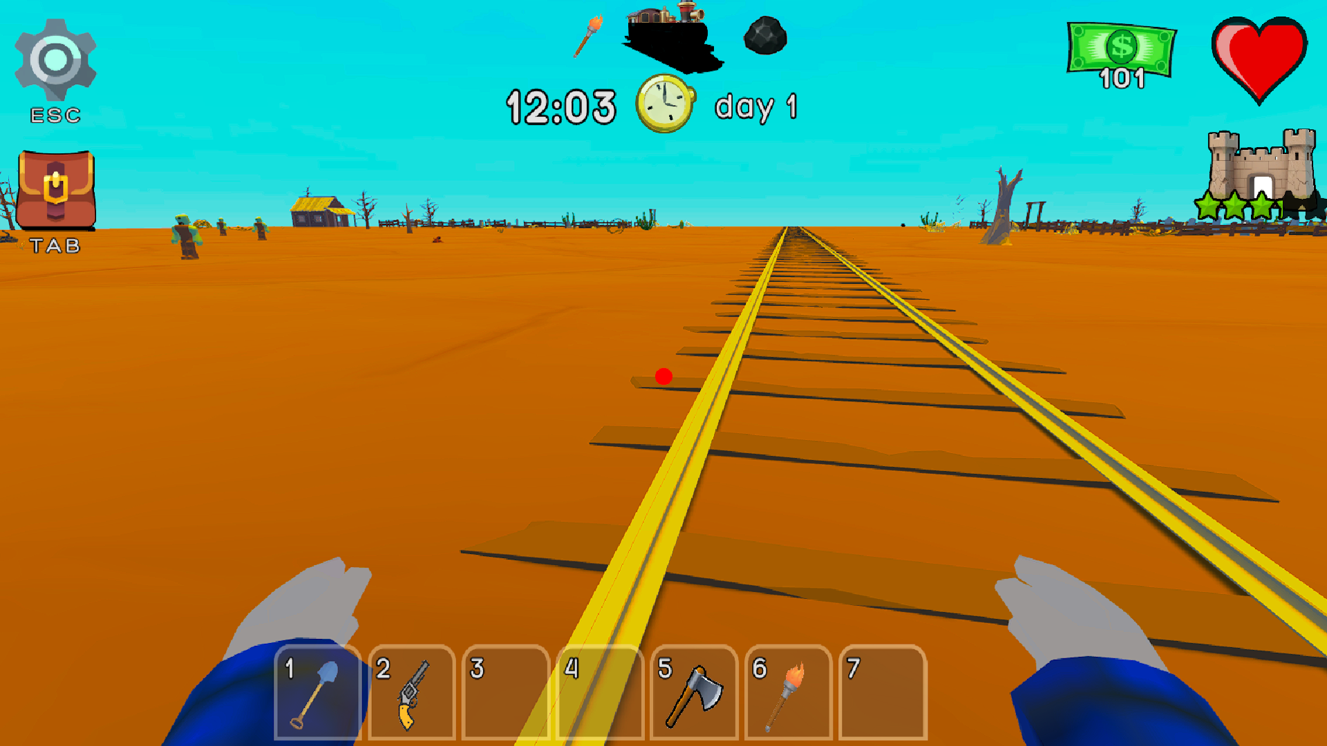 Dead rails outpost screenshot