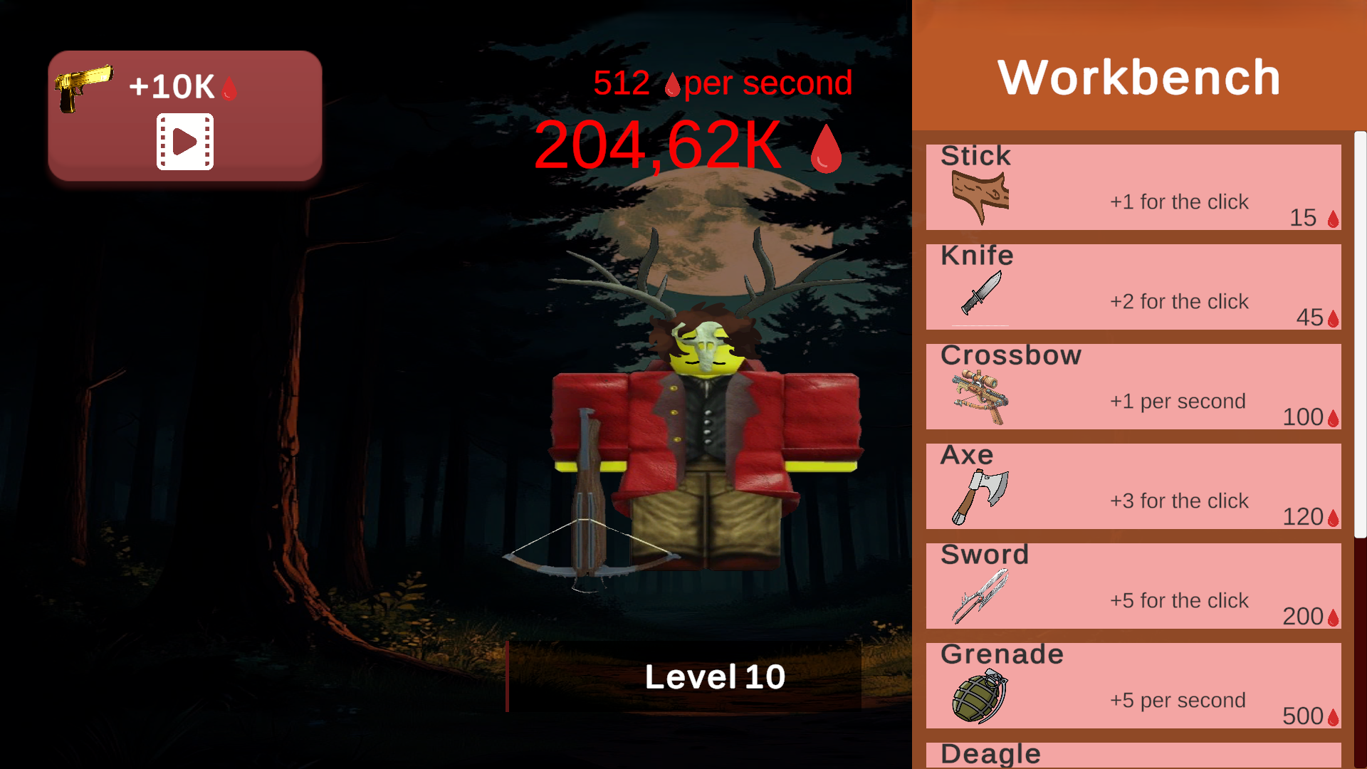 Save the doe from the deer in 99 nights screenshot