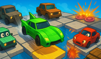 Cars Derby Arena: Tiles Breaker