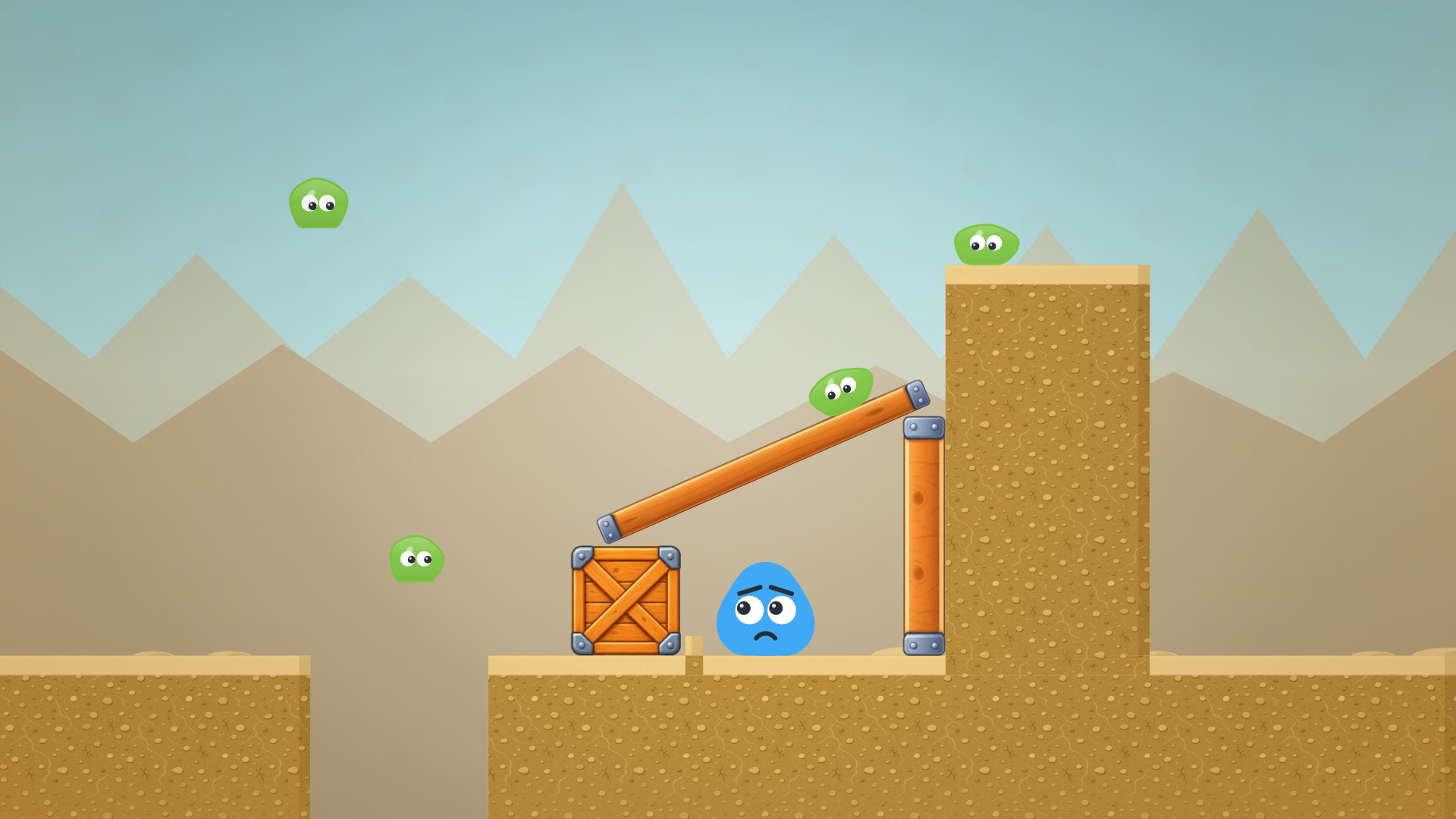 Blue Ball: Rescue Plan screenshot
