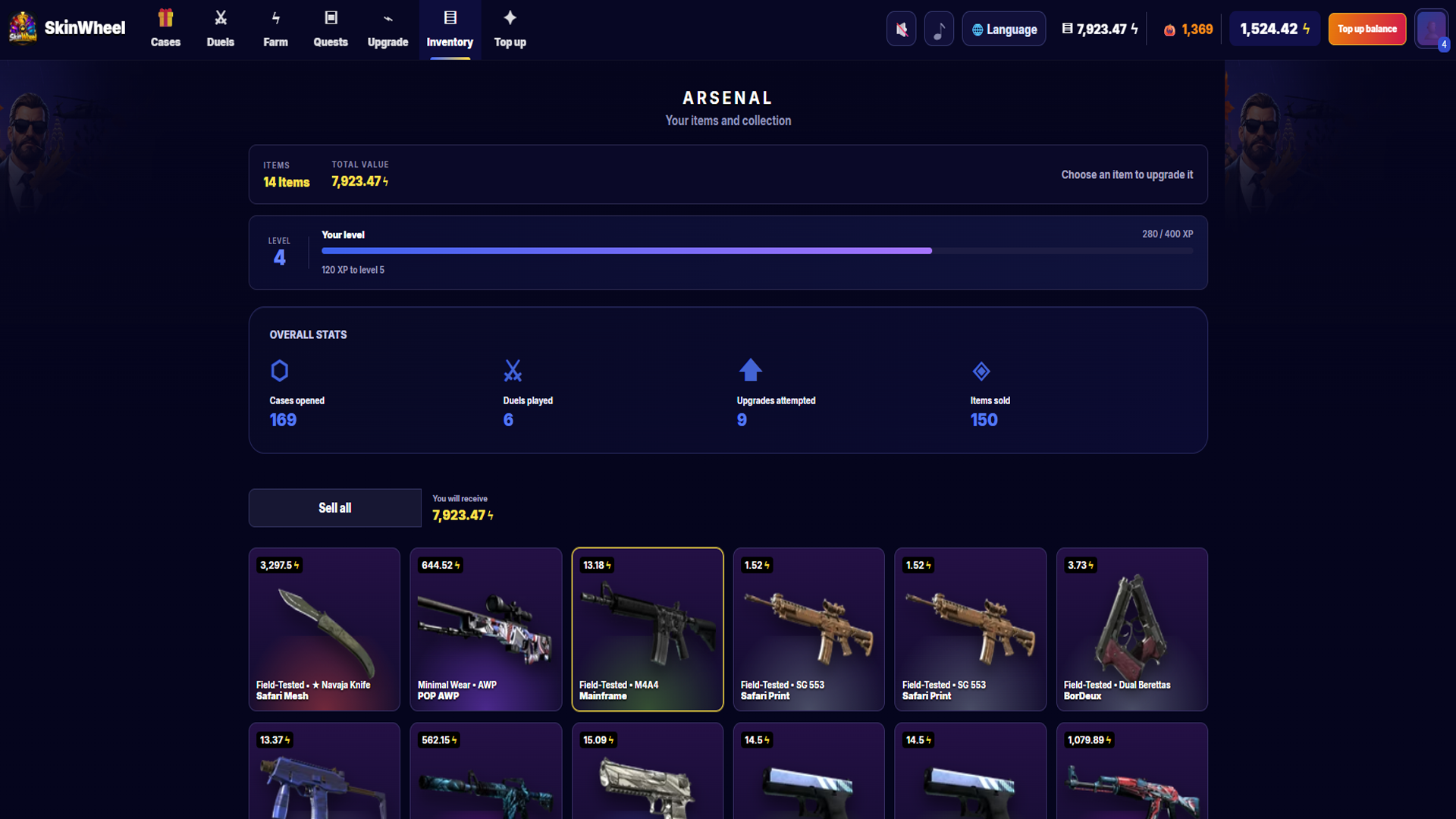 SkinWheel screenshot 4