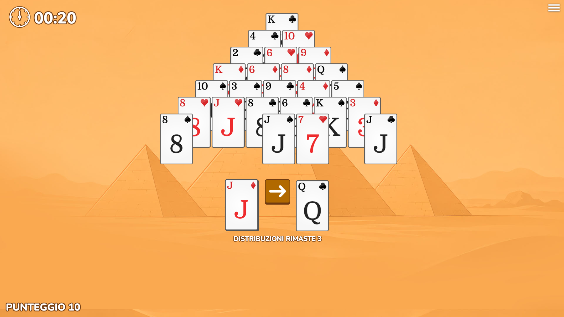 Pyramid Solitaire screenshot 63